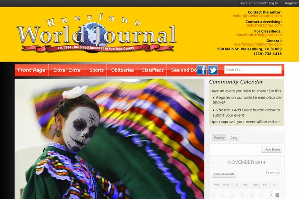 Twenty Thirteen theme site design template sample