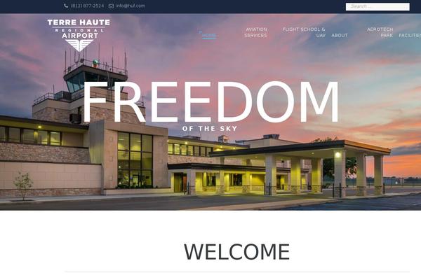 Structure theme site design template sample