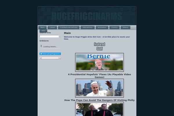 hugefrigginarms.com site used Hfa