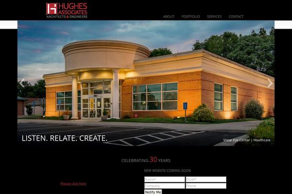 hughesarchitects.com site used Hughes