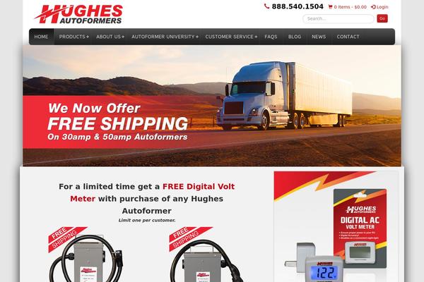 hughes theme websites examples