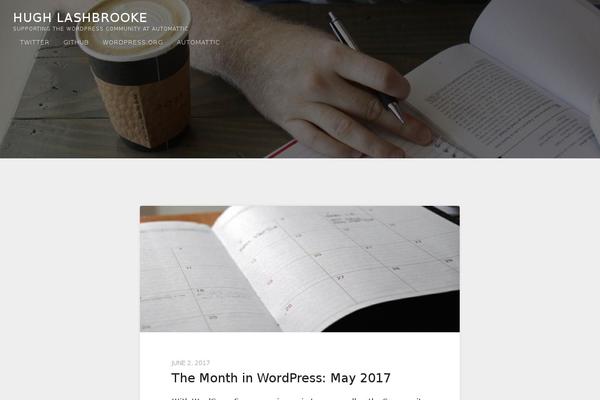 hughlashbrooke.com site used Jaida-wpcom