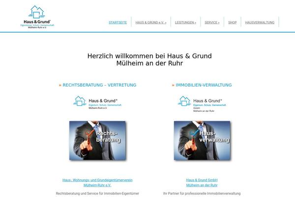 Prosumer theme site design template sample