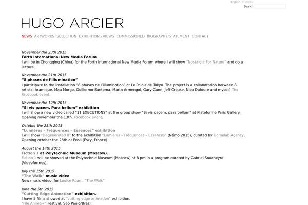 Site using qTranslate plugin