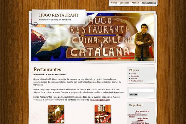hugobcn.com site used Adventure Journal