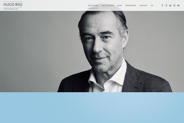Site using OTW Portfolio Light plugin