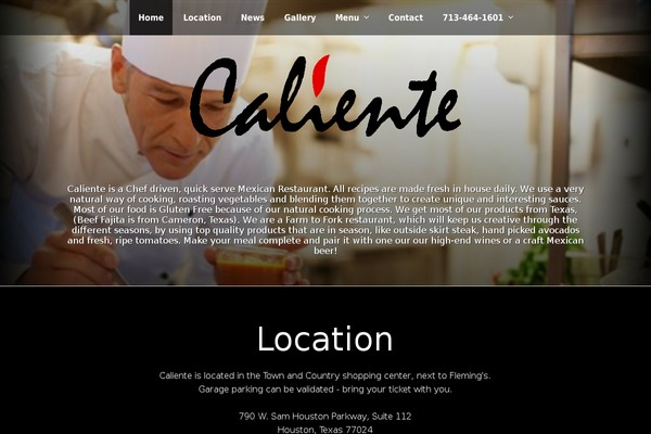 The One Pager theme site design template sample
