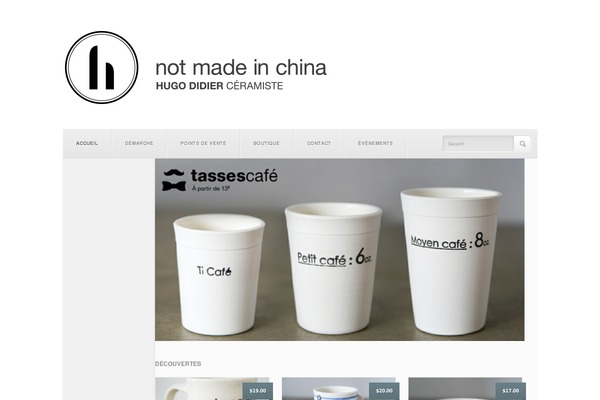 Viroshop theme site design template sample