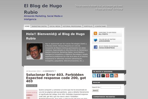 Mainstream theme site design template sample