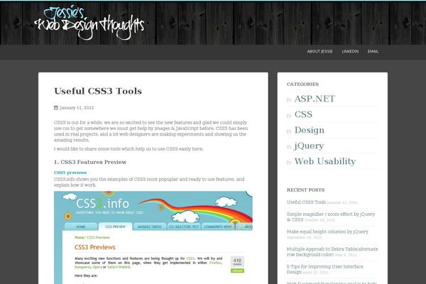 huidesign.com site used Darkwood