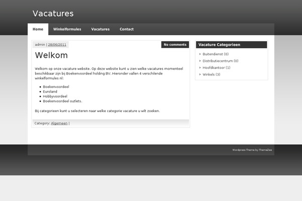 zeeSynergie theme site design template sample