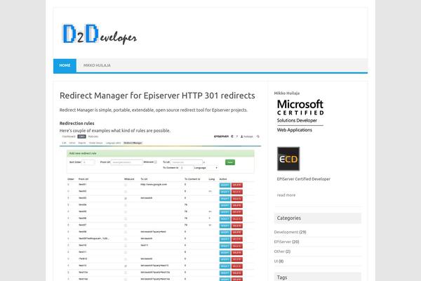 Iconic One theme site design template sample
