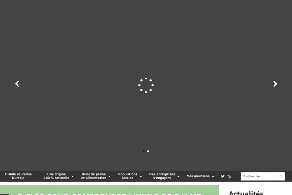 huiledepalmedurable.org site used Hdp