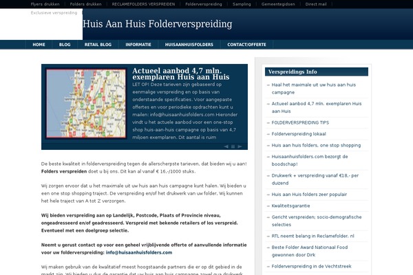 Hybrid News theme site design template sample