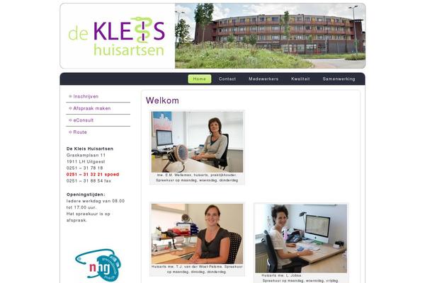 huisartsendekleis.nl site used Huisartendekleisv2