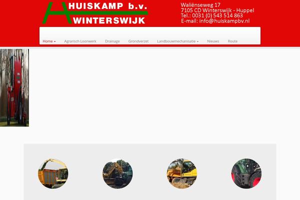 Customizr Pro theme site design template sample
