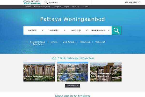 Wp Estate theme site design template sample