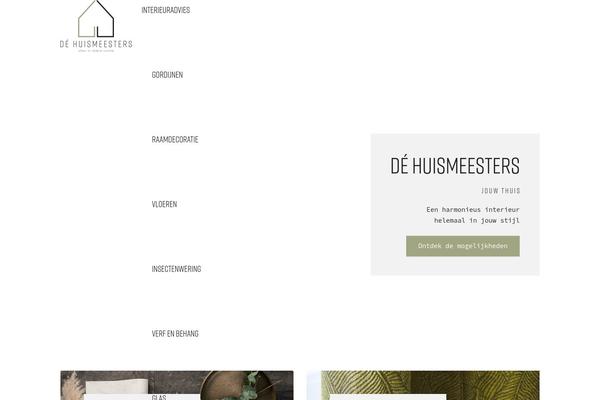 Goya-child theme site design template sample