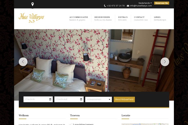 Soho Hotel theme site design template sample