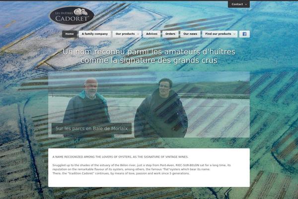 huitres-cadoret.fr site used Faber-shop