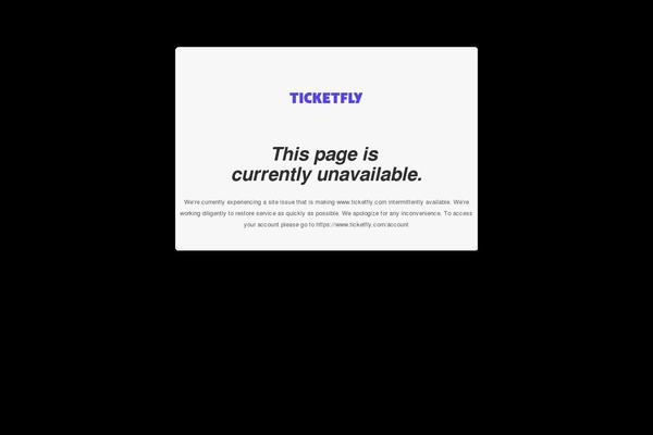 Site using Ticketfly-cms plugin