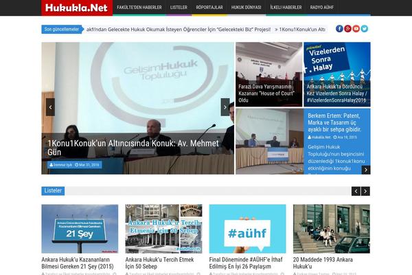 SaladMag theme site design template sample