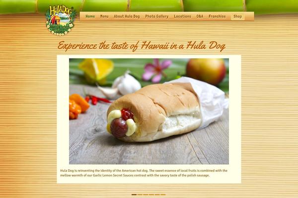 Gala theme site design template sample
