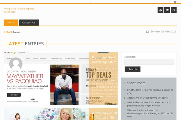 Frontier theme site design template sample