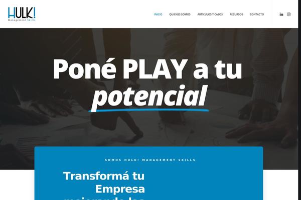 Uncode theme site design template sample