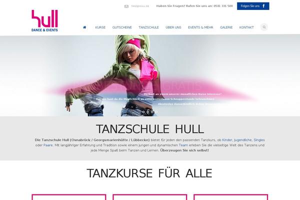 Florida Child theme site design template sample