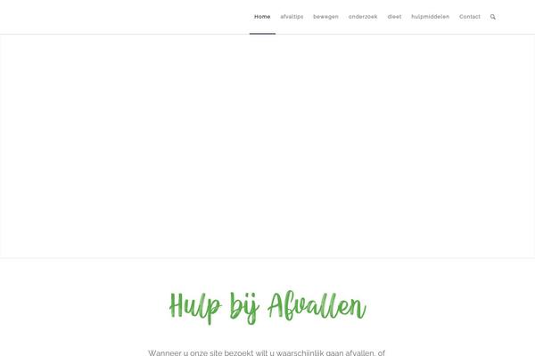 Enfold theme site design template sample