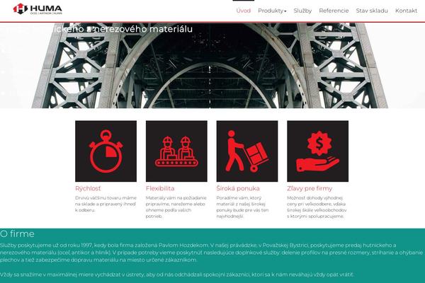 huma.sk site used Huma
