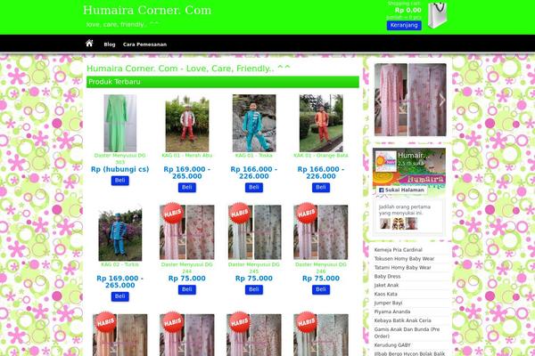 Pasaraya theme site design template sample