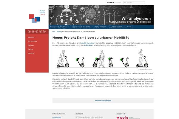 human-factors-consult.de site used Hfc