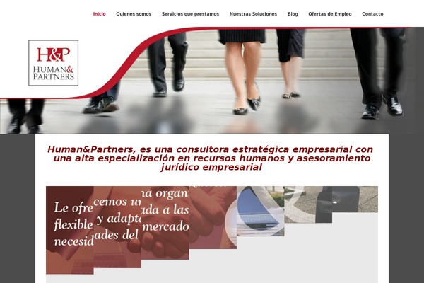 humanandpartners.com site used Kingston-pro