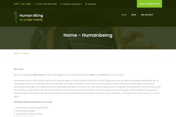 Healthcoach theme site design template sample