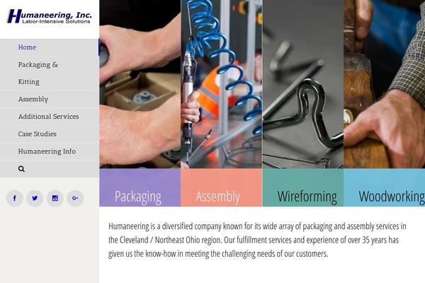 Million theme site design template sample