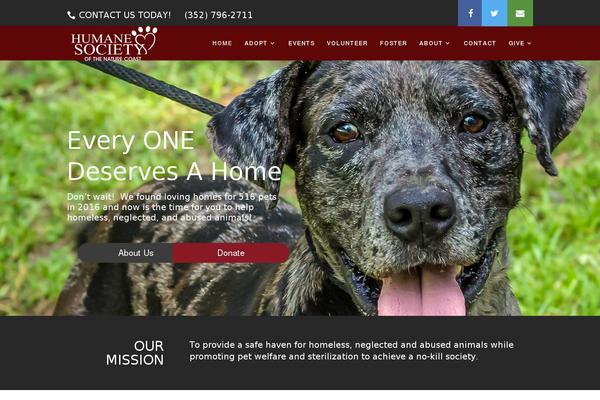 humanerescue.org site used Hsnc-child