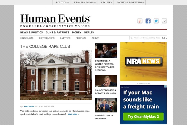 humanevents.org site used Humanevents3