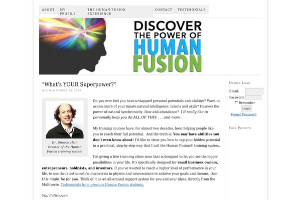 Thesis 1.8.5 theme site design template sample