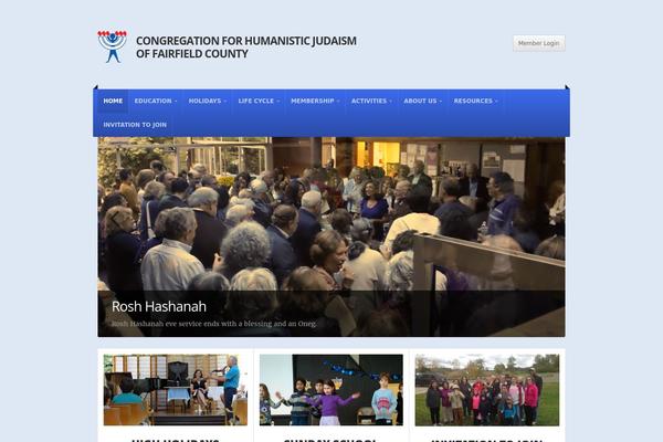 humanisticjews.org site used Organic_nonprofit-child