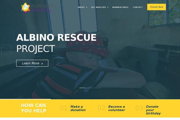 Philanthropy-parent theme site design template sample