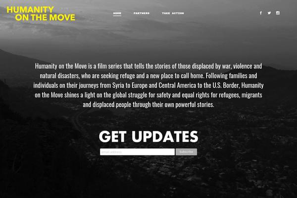 Bridge theme site design template sample
