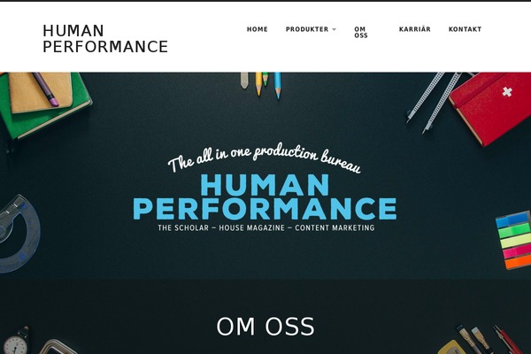 humanperformance.se site used Radcliffe