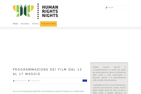 humanrightsnights-community.org site used Nature