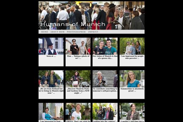 Photologger theme site design template sample