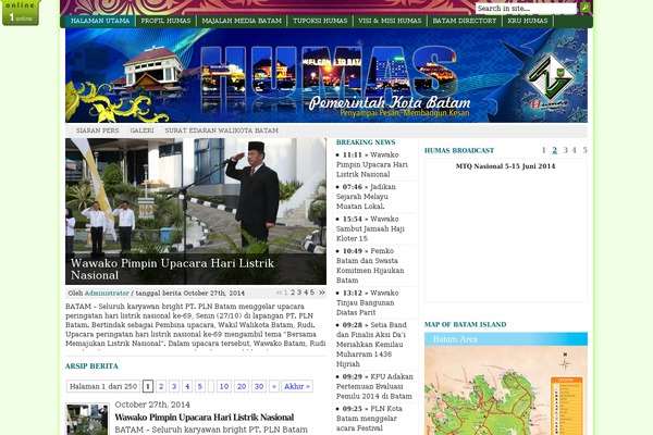 BlogNews theme site design template sample