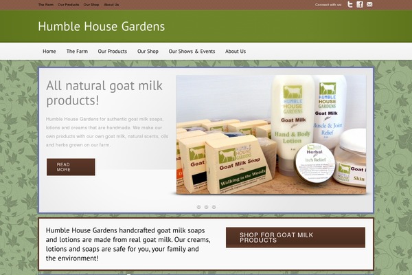 Modular theme site design template sample