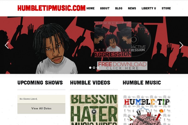 Soundstage theme site design template sample