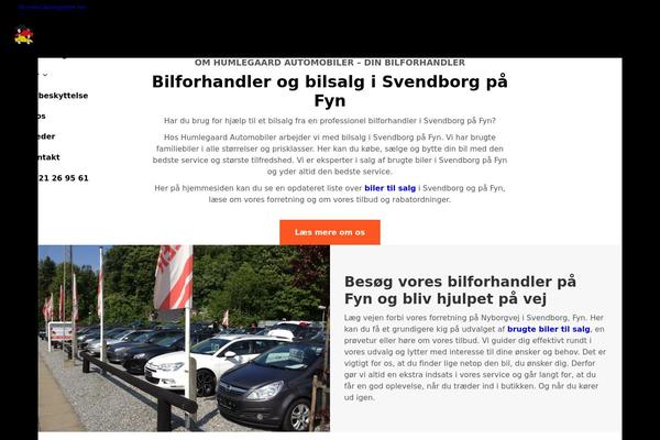 GeneratePress theme site design template sample